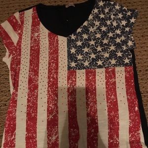 American flag shirt